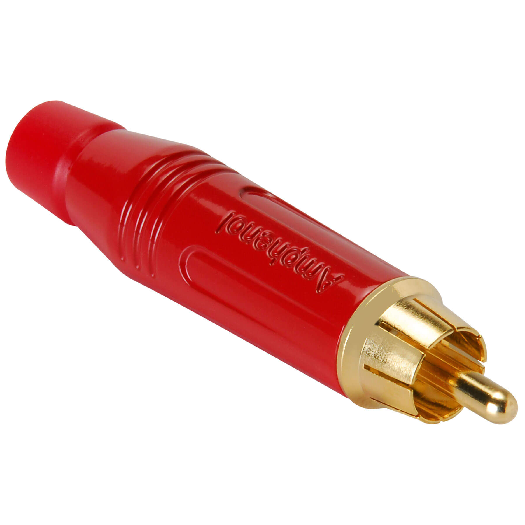 Conector de salida  RCA MALE PLUG (Rojo)